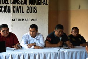 Integración del consejo de protección civil en Valladolid Yucatan
