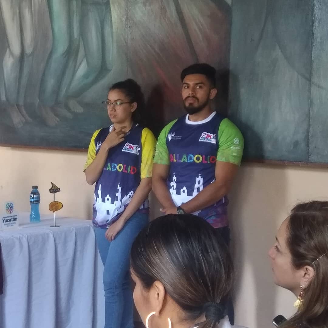Presentan medio Maratón de Valladolid Yucatán