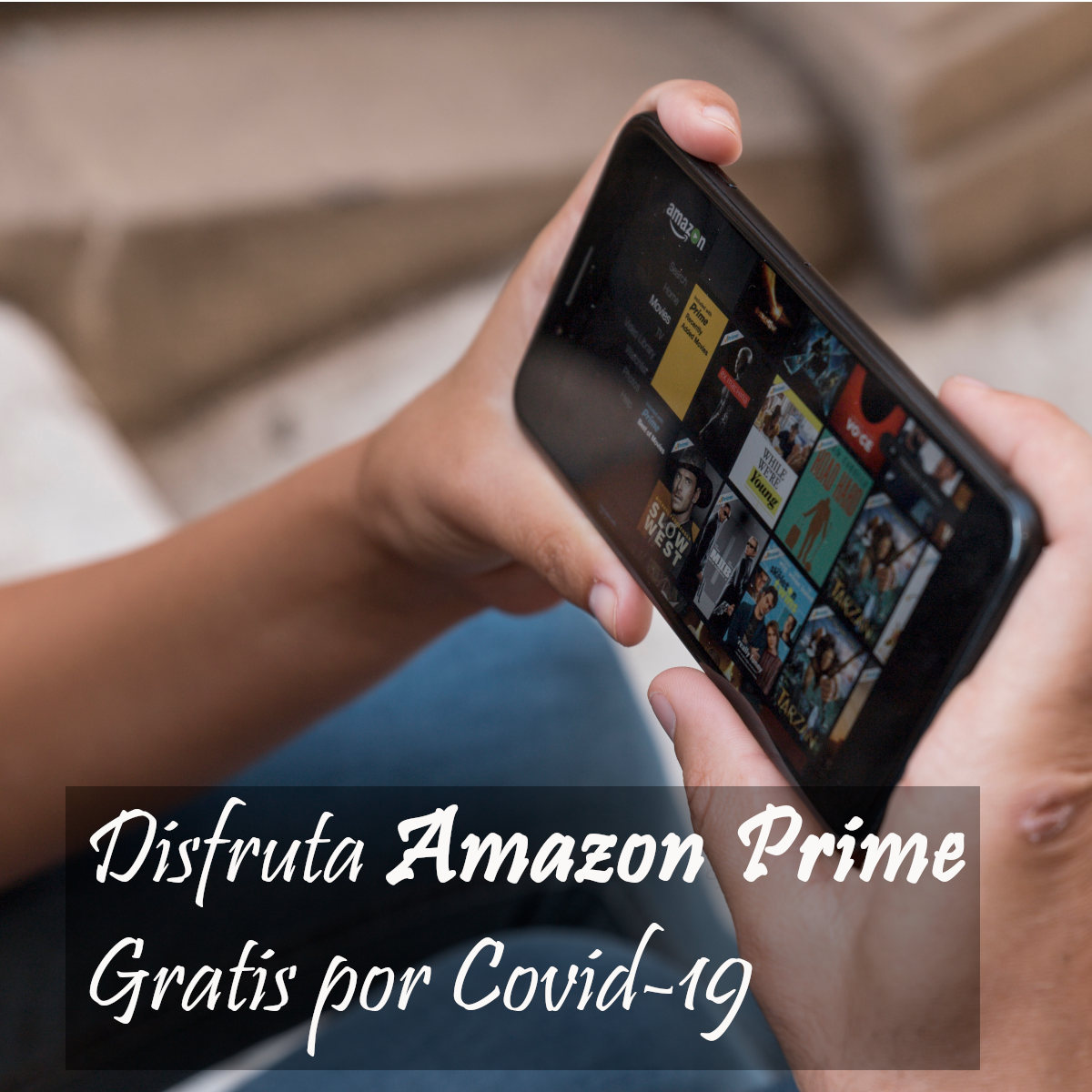 Disfruta de Acceso gratis a Amazon Prime por Covid-19