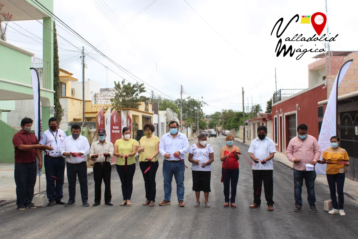 Entrega de Calles rehabilitadas en Santa Lucia