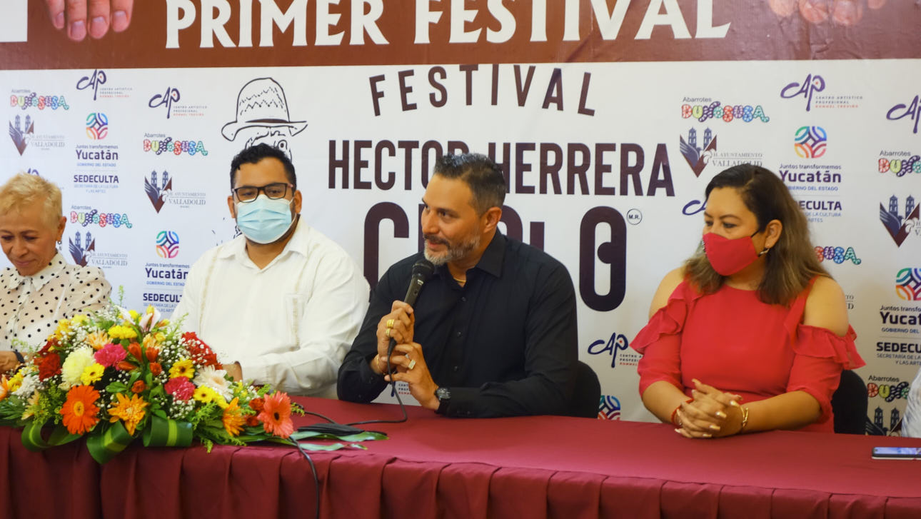 Presentan Festival Hector Herrera