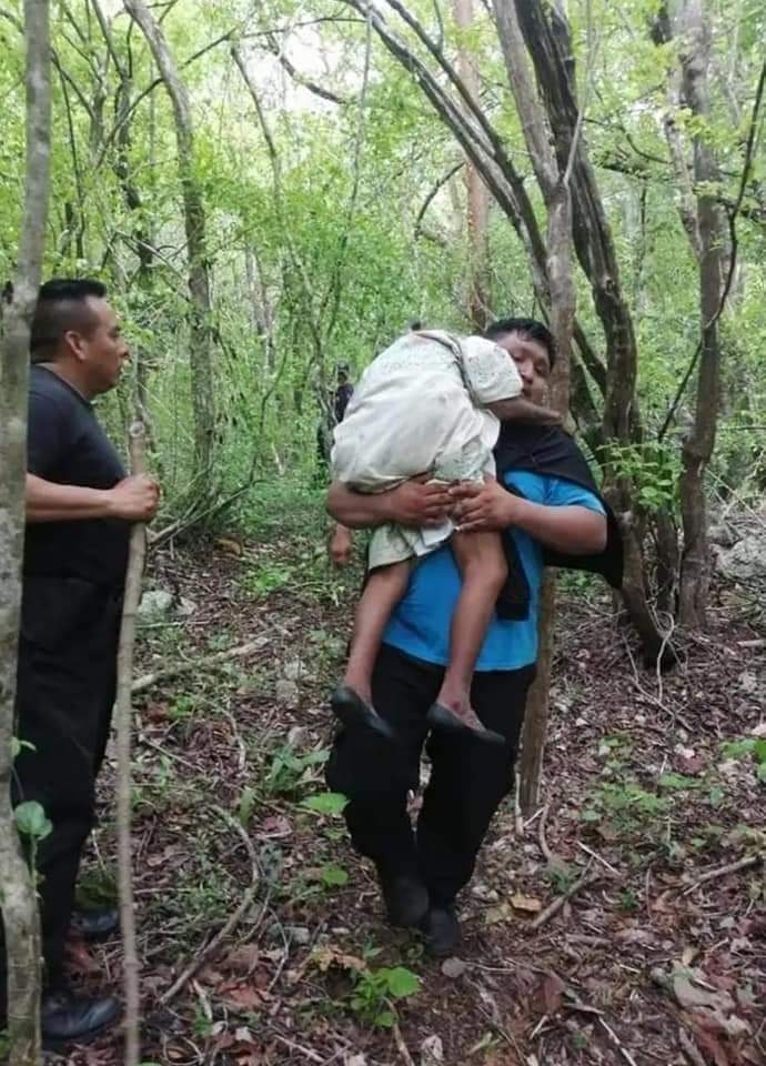 Entérate‼️El monte se trago a una abuelita de Chichimilá Yucatán, la logran encontrar con vida