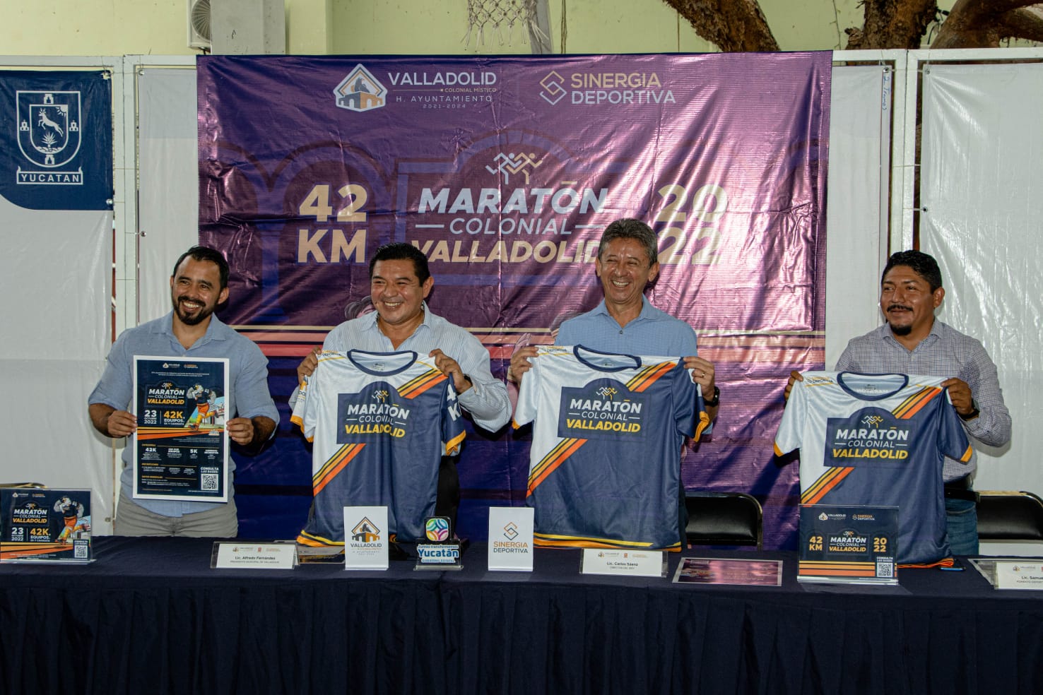 continua la promoción del primer maratón Colonial Valladolid