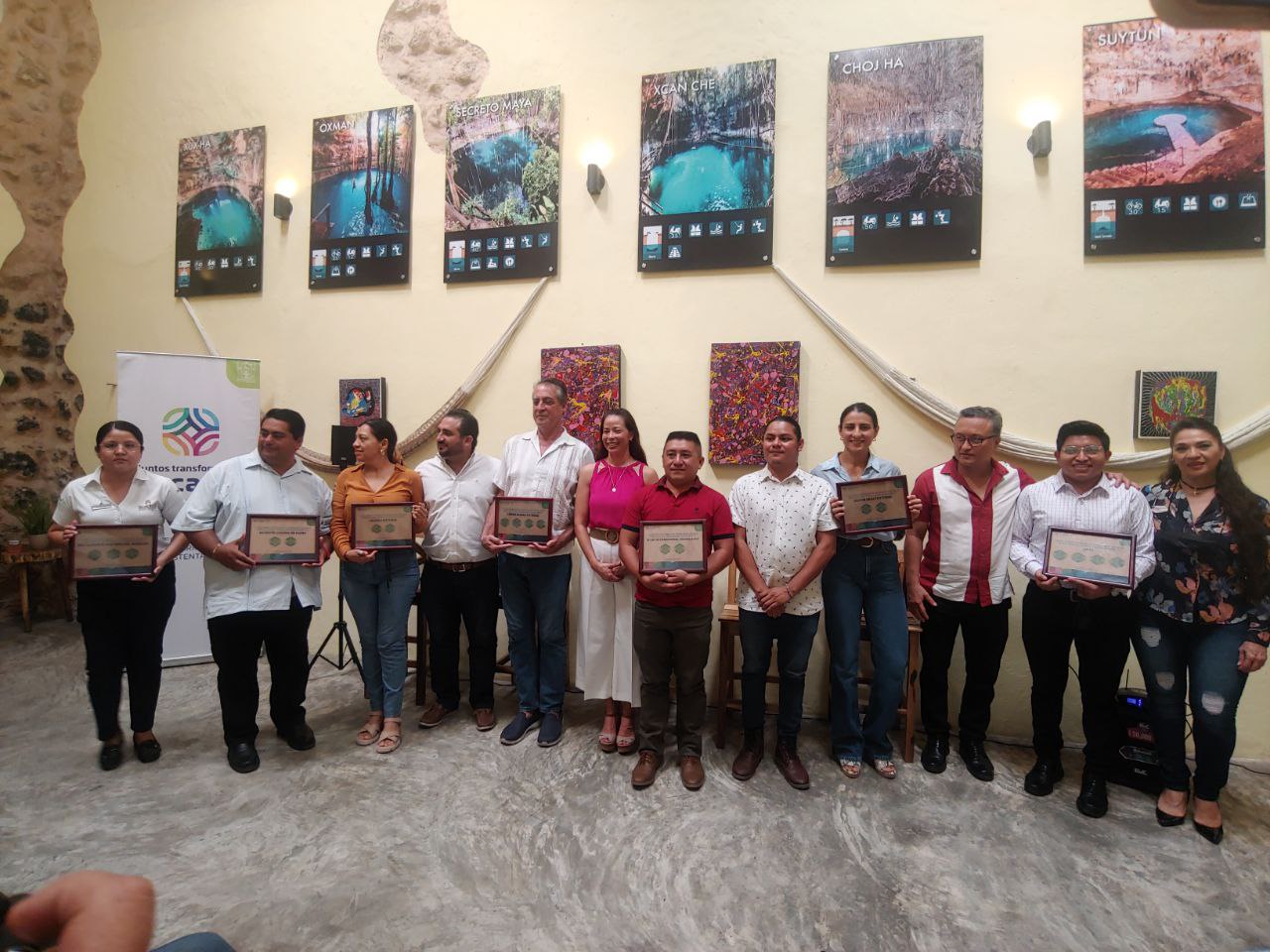 Reconocimiento a 7 restaurantes de Valladolid Yucatán Pueblo Mágico con la isignia de “Restaurante Sustentable”