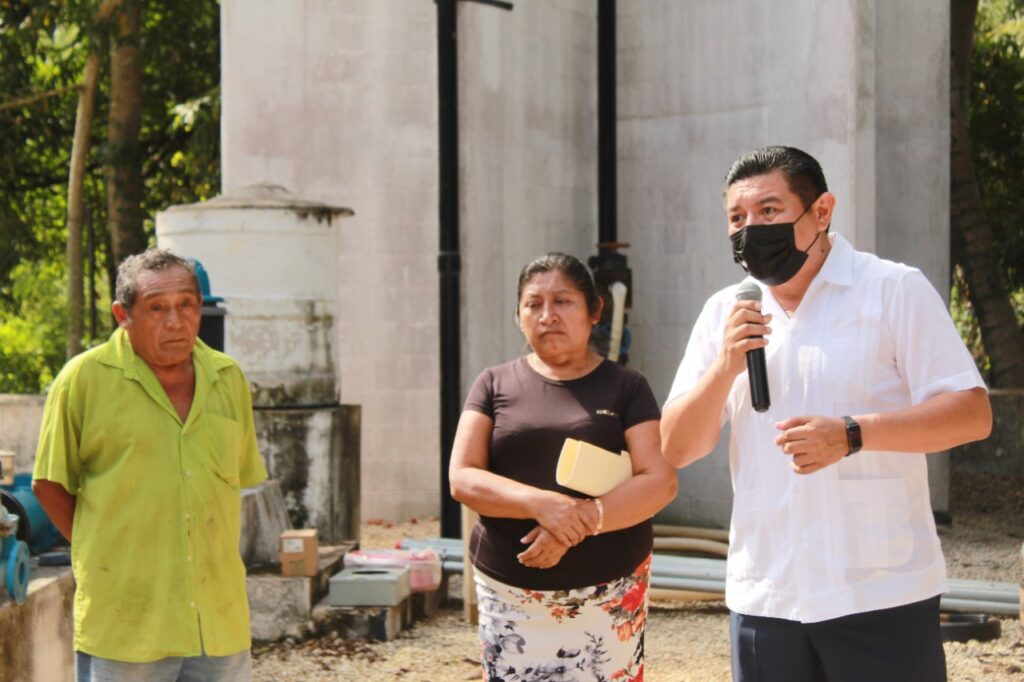 Inicia rehabilitación del sistema de Agua Potable de Tixhualactun
