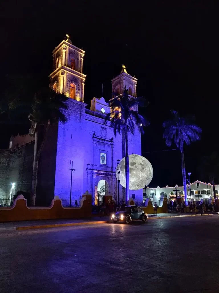 festival de las luces filux en Valladolid yucatan 2022