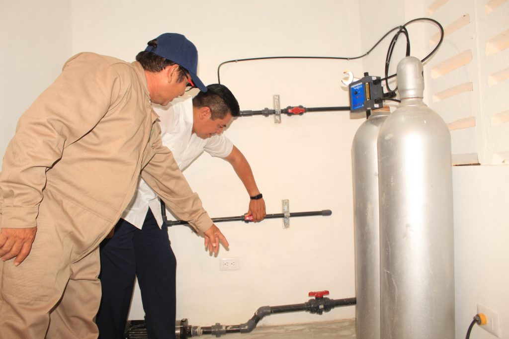 Nuevo Carcamo de agua potable en la Emiliano Zapata de Valladolid Yucatán 