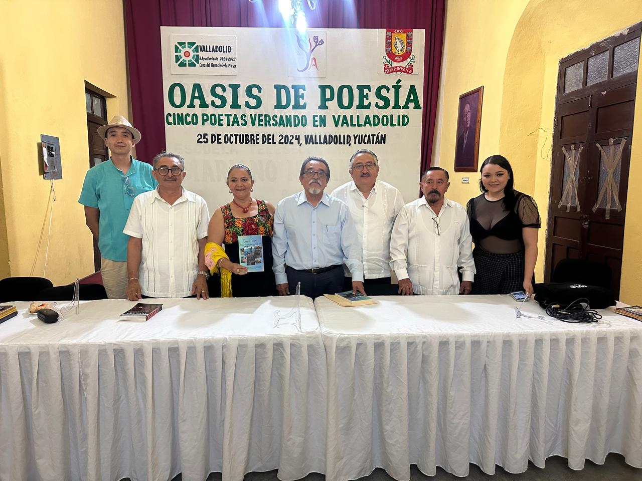 Presentan obra literaria de múltiples autores en Valladolid